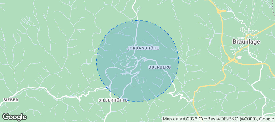 Sankt Andreasberg Airbnb map